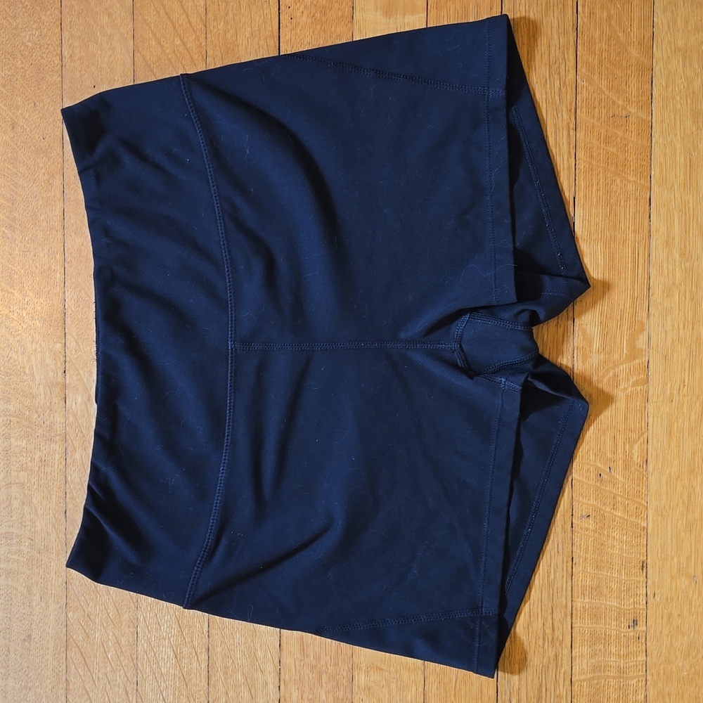 CORE 10, High Waisted, Athletic Shorts, 2.5" Inseam, Black, EUC, Women's M